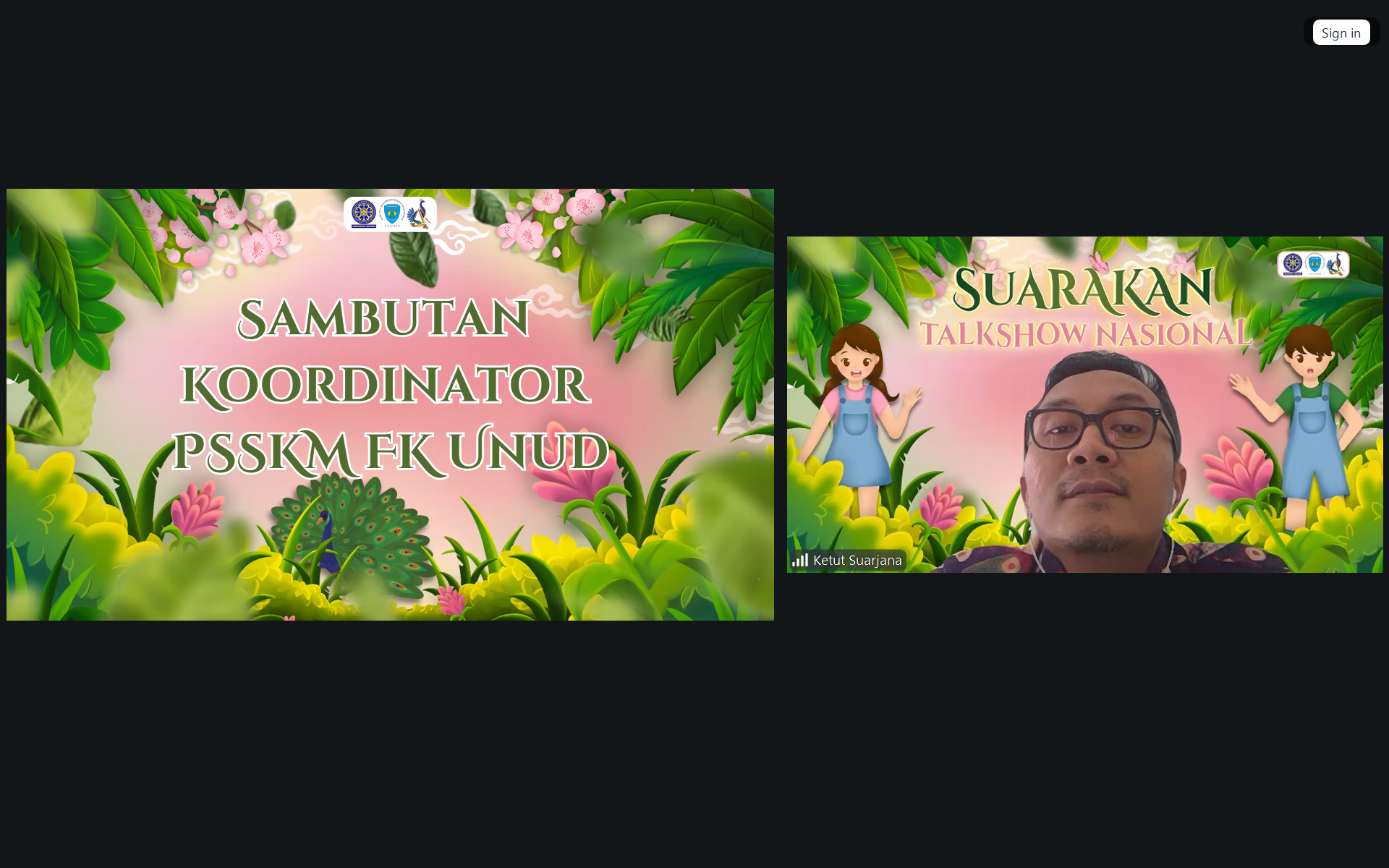 sambutan koor psskm
